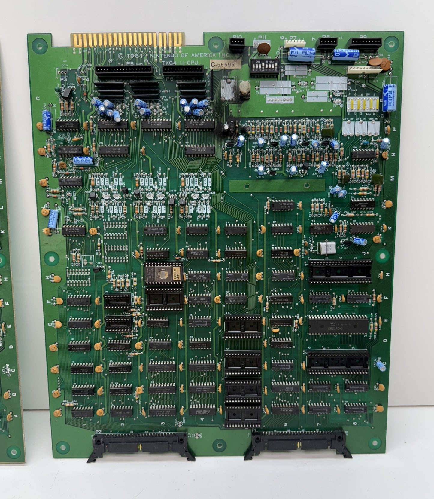 Donkey Kong CPU Circuit Board x 2 for Repair