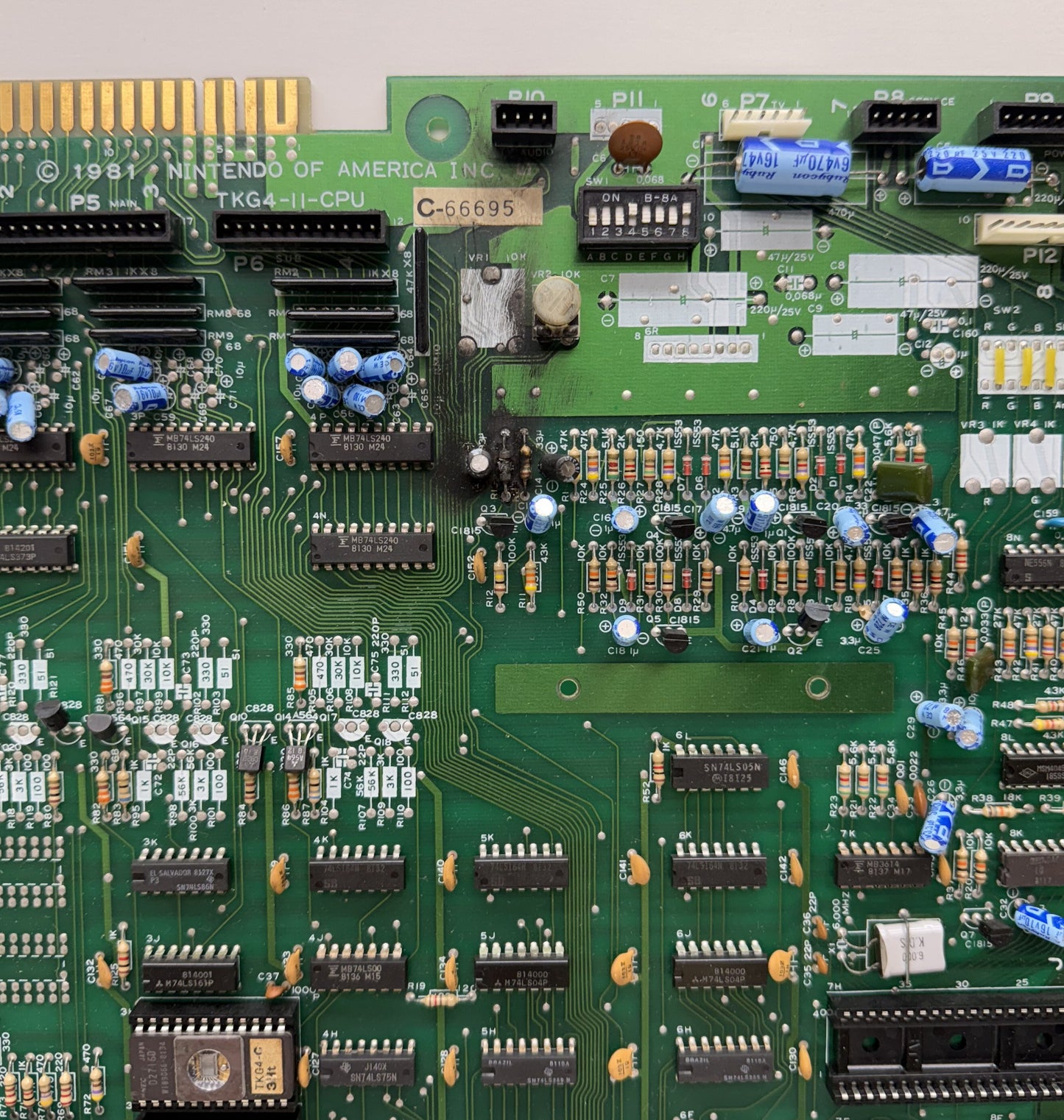 Donkey Kong CPU Circuit Board x 2 for Repair
