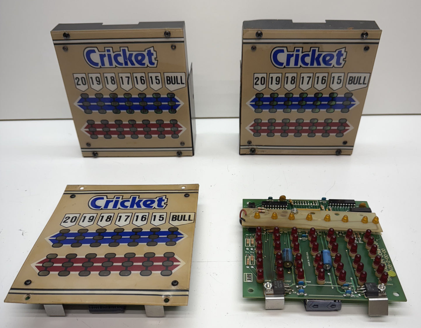 Valley Cricket Display Board Lot x 4