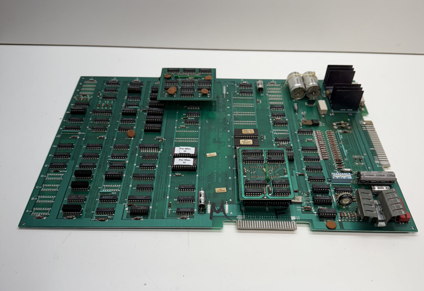 Pac-Man Circuit Board, Works