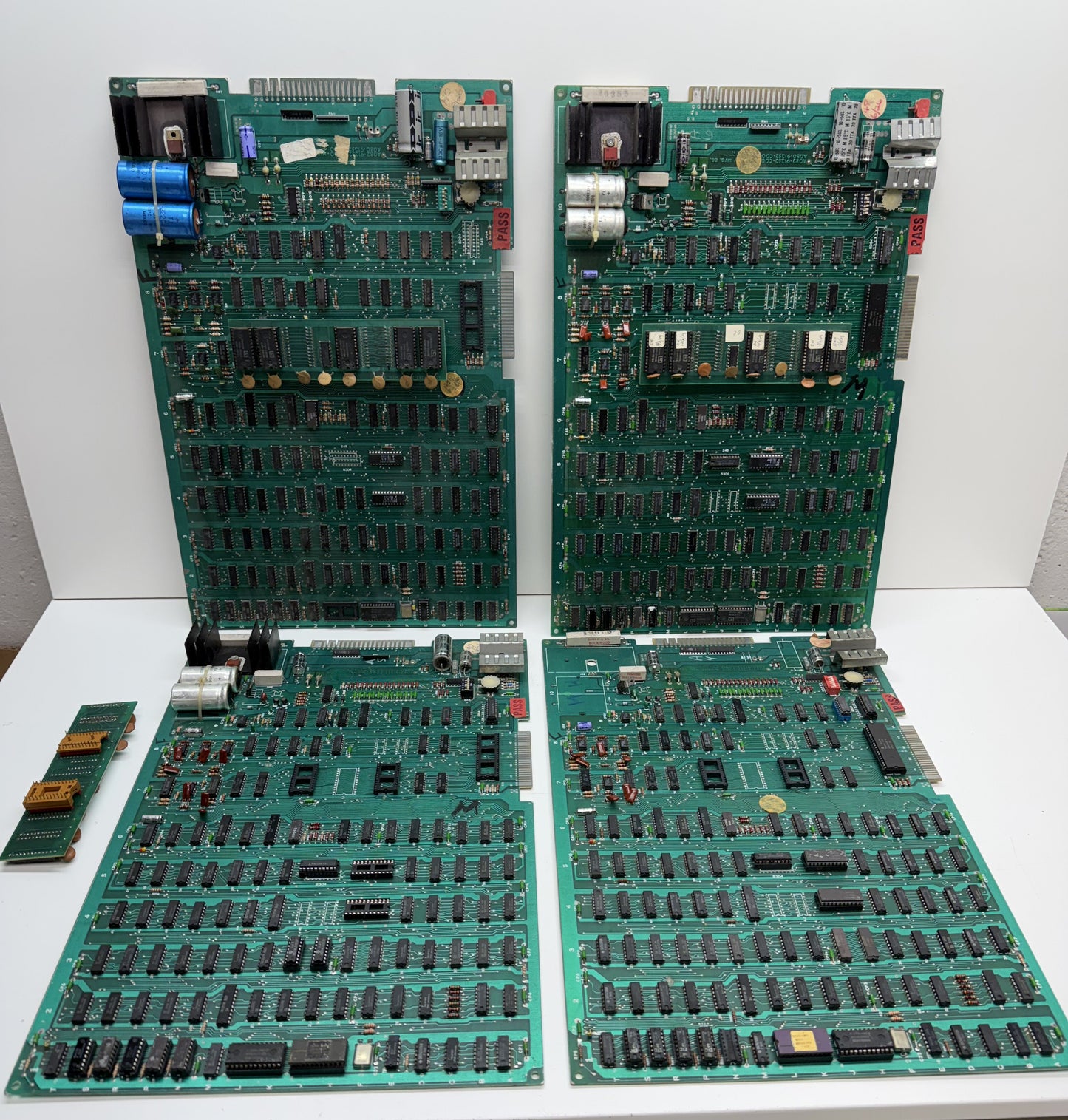 Galaxian PCB Fixer Upper Lot x 4