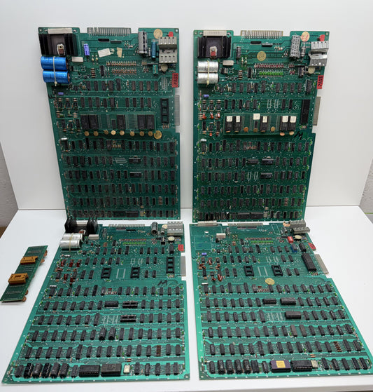 Galaxian PCB Fixer Upper Lot x 4