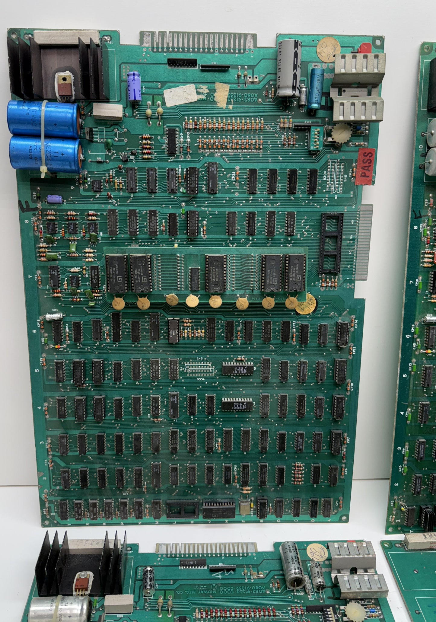 Galaxian PCB Fixer Upper Lot x 4
