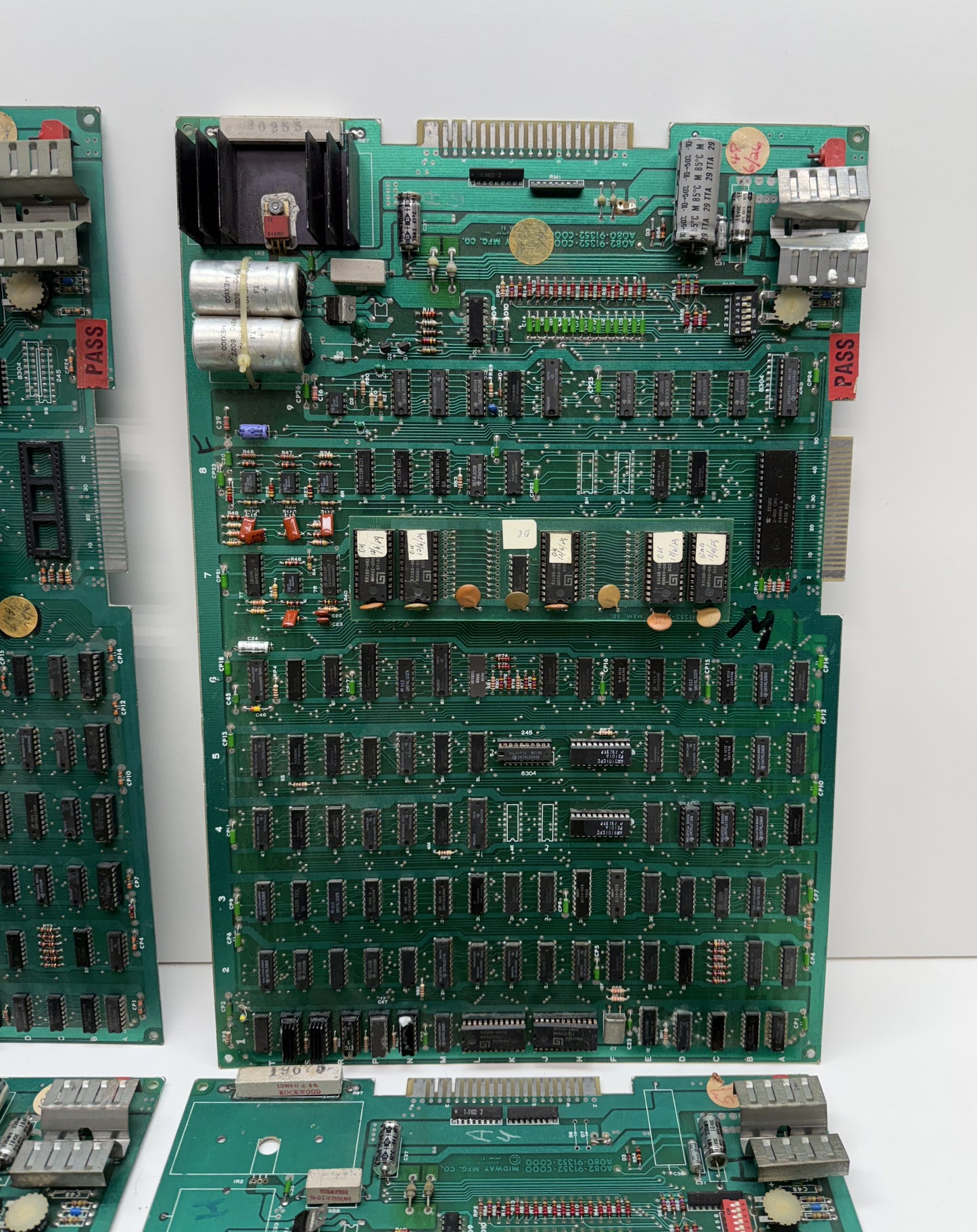Galaxian PCB Fixer Upper Lot x 4