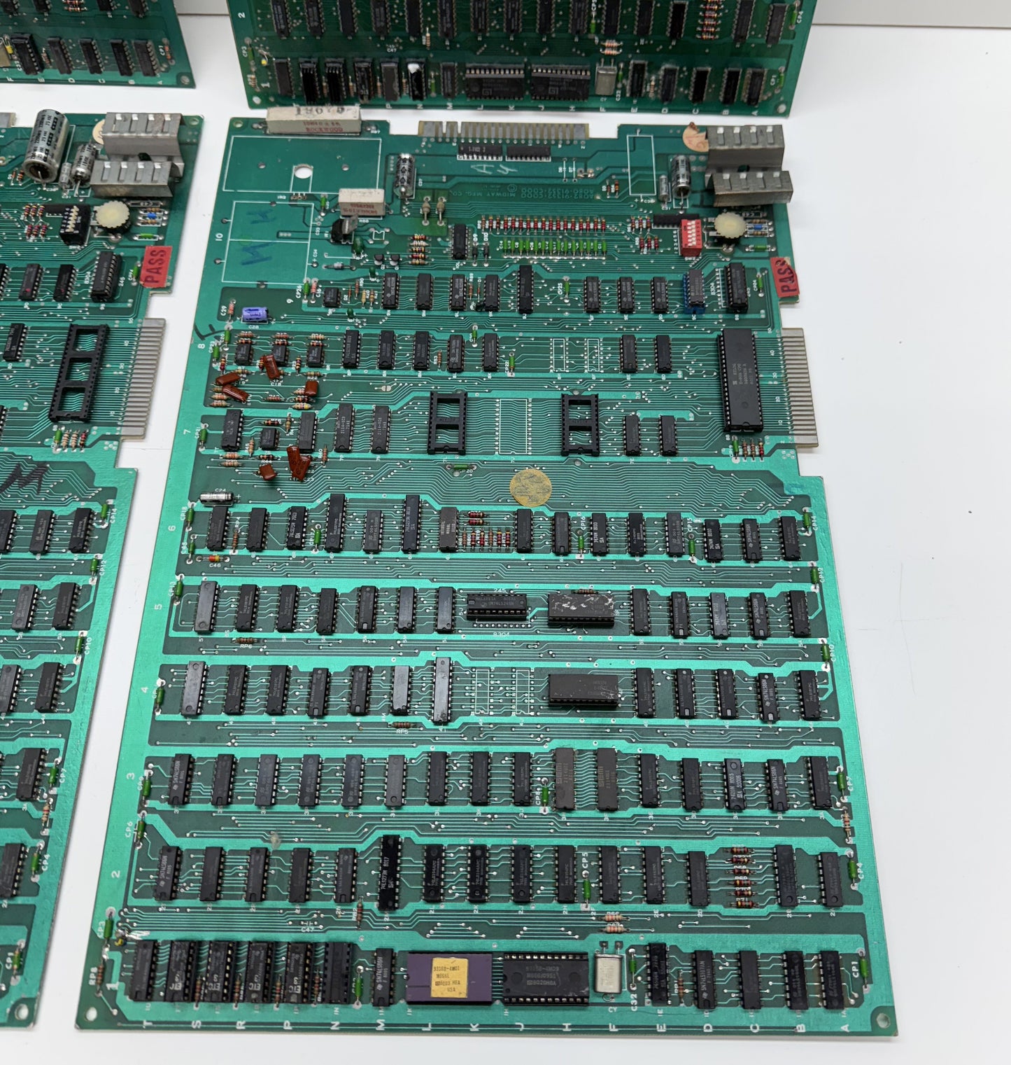 Galaxian PCB Fixer Upper Lot x 4