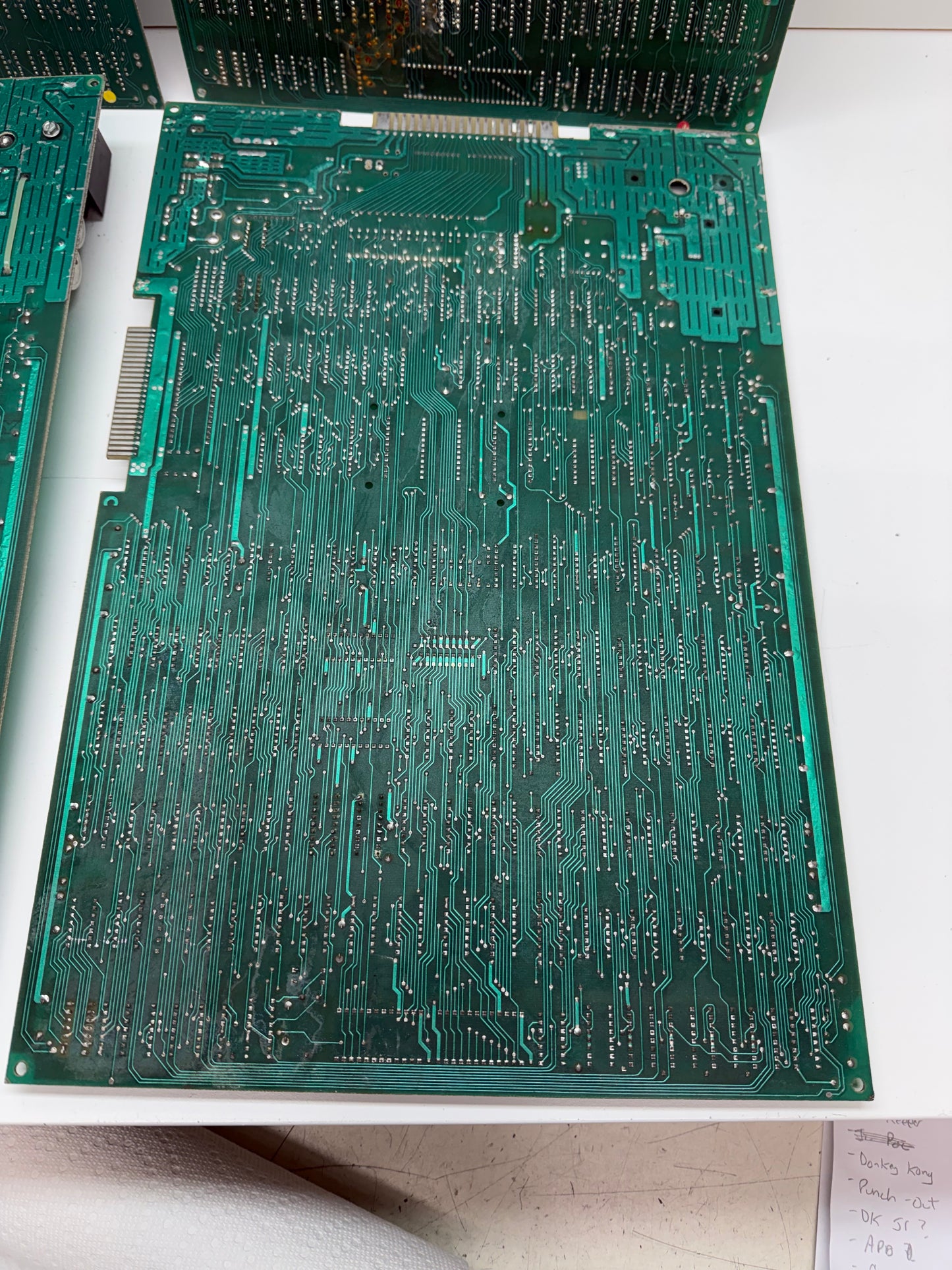 Galaxian PCB Fixer Upper Lot x 4