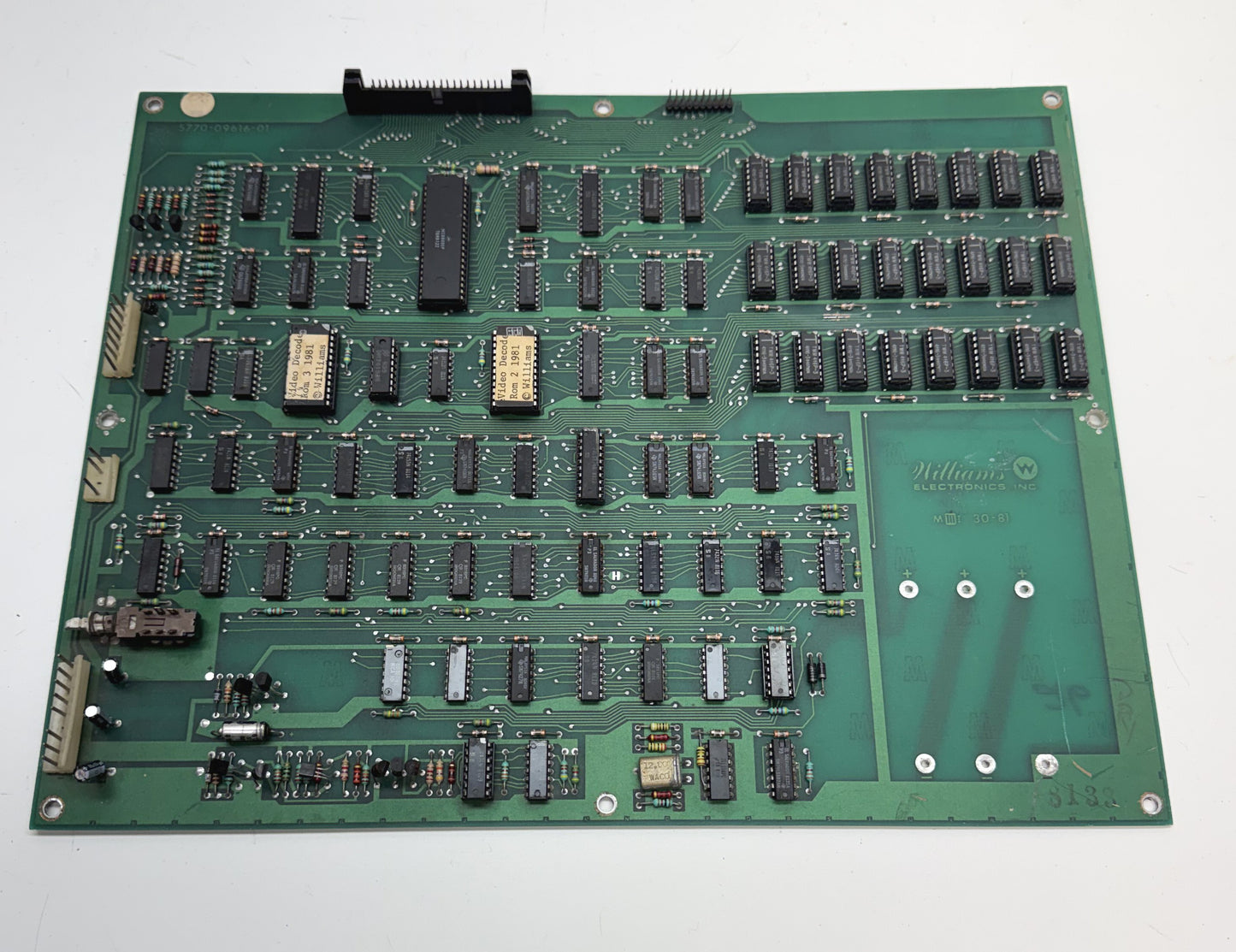 Defender CPU Board, Works, New Ram