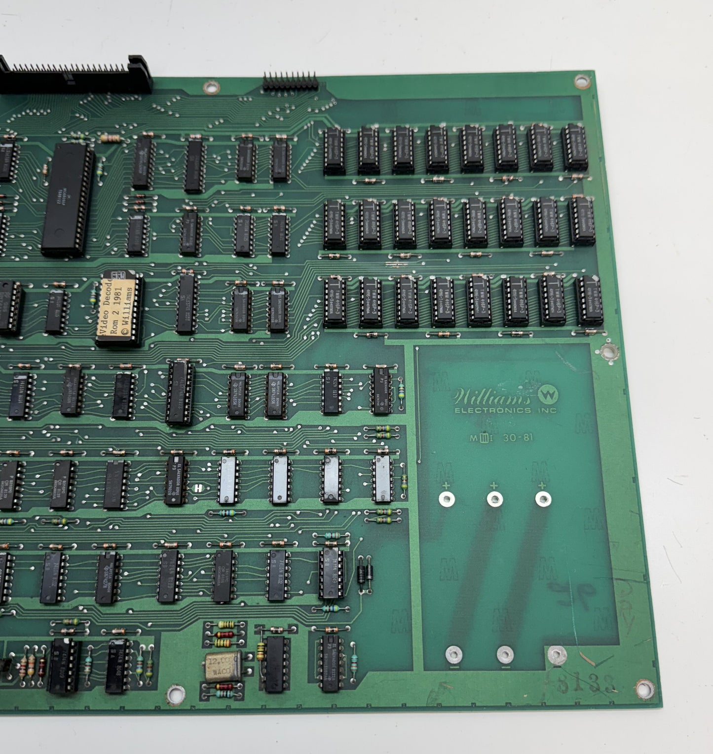 Defender CPU Board, Works, New Ram