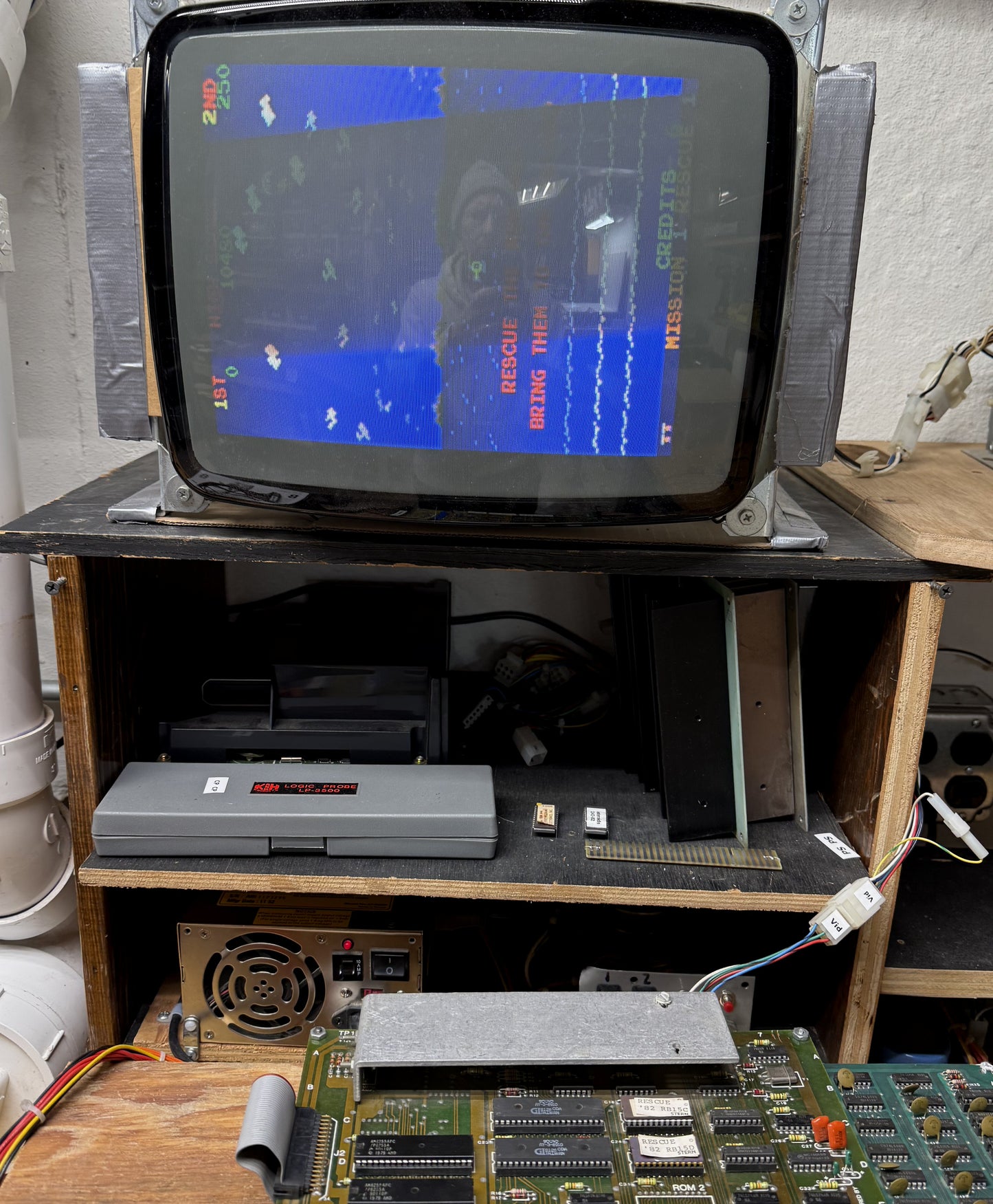 Stern Rescue Circuit Board, Works