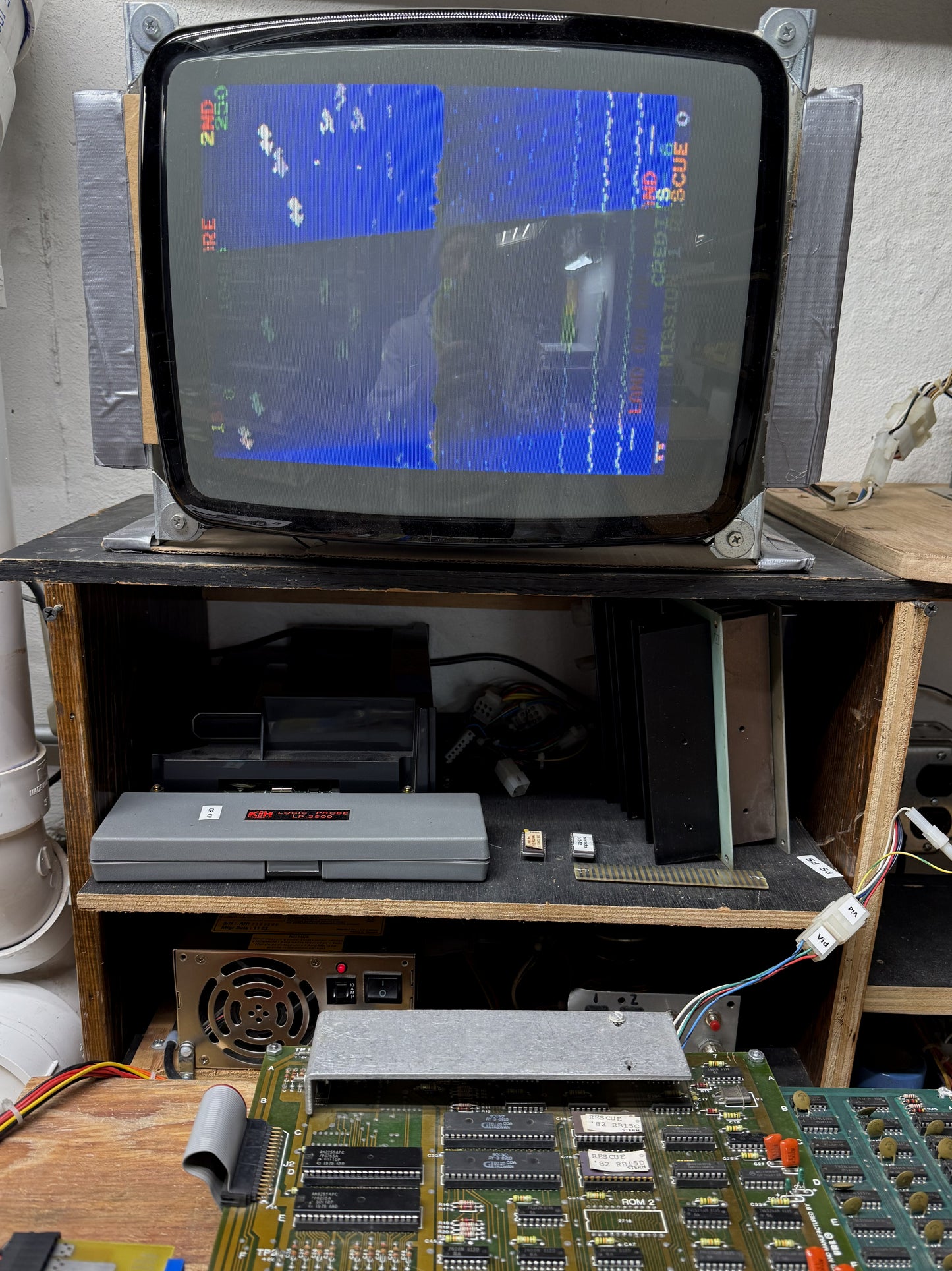 Stern Rescue Circuit Board, Works