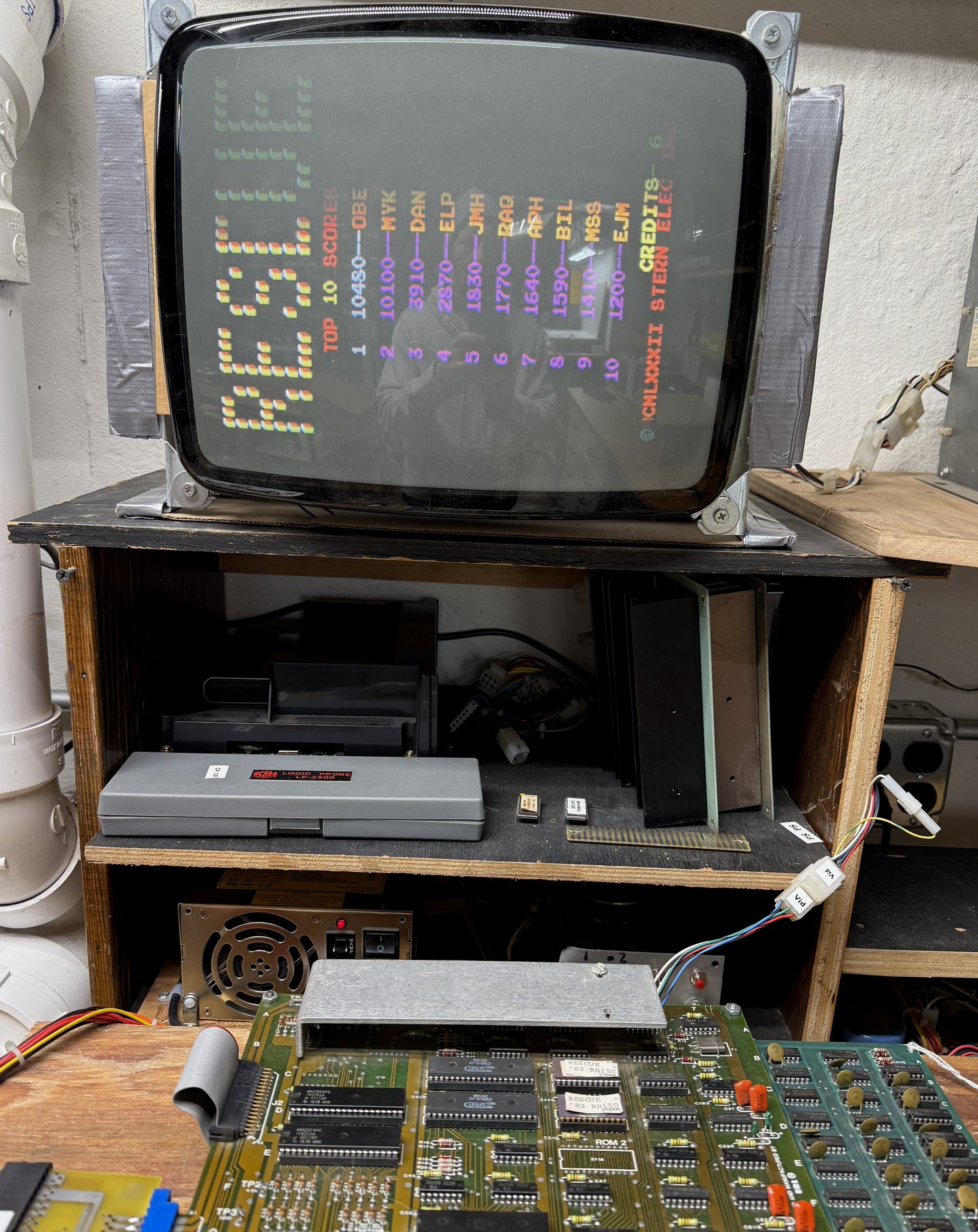 Stern Rescue Circuit Board, Works