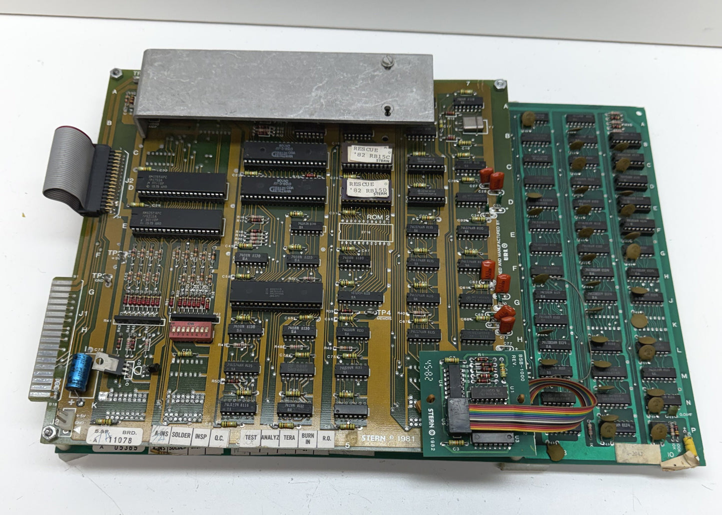 Stern Rescue Circuit Board, Works