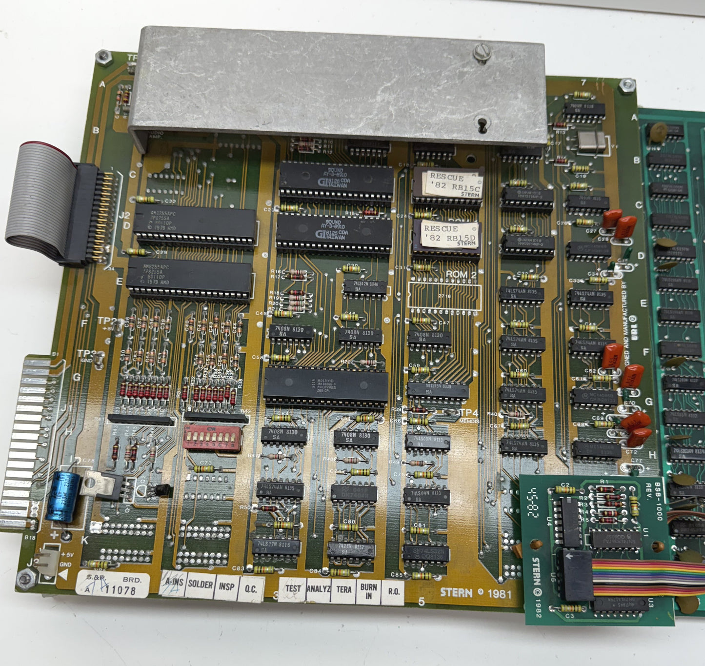 Stern Rescue Circuit Board, Works
