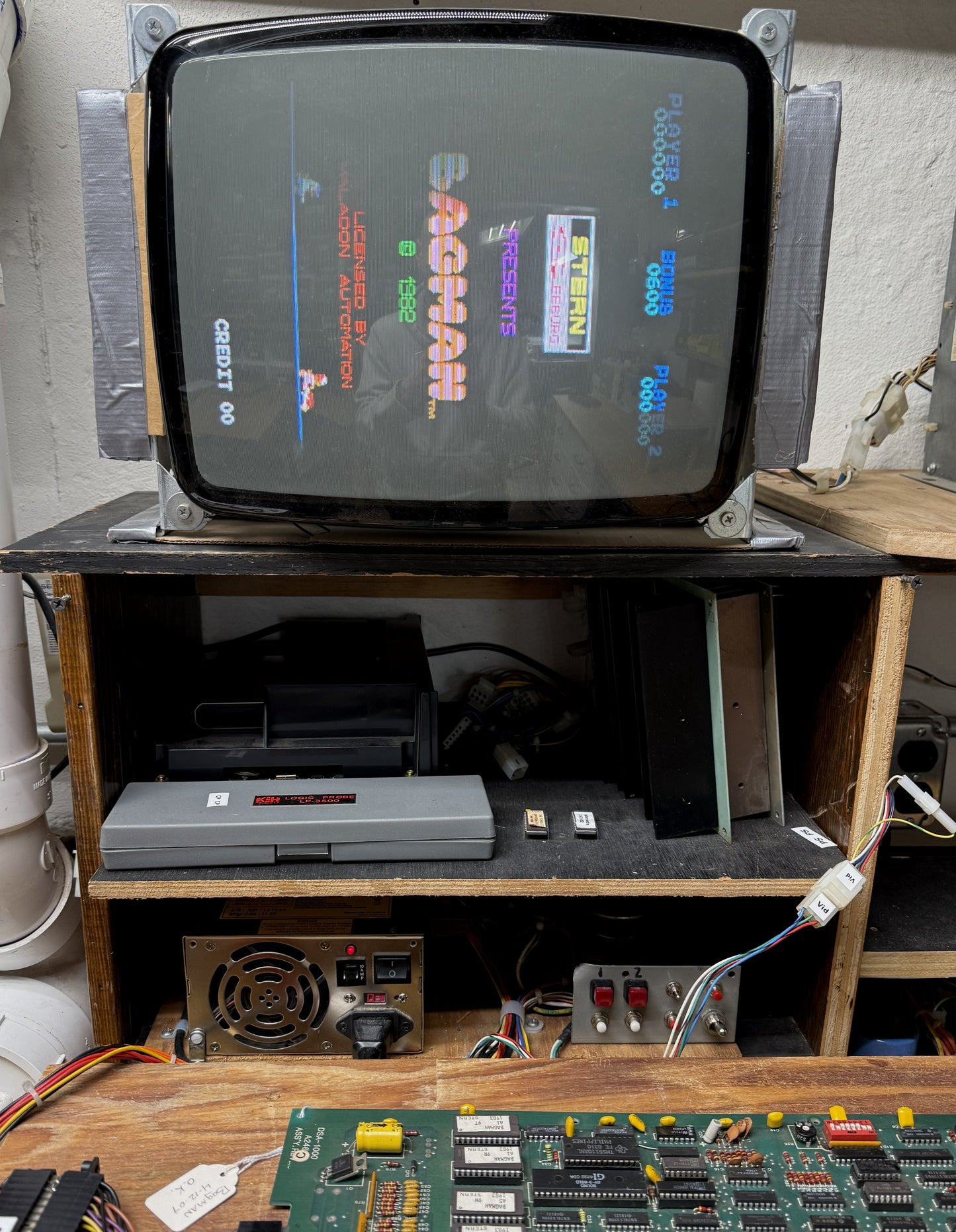 Stern Bagman Circuit Board, Works