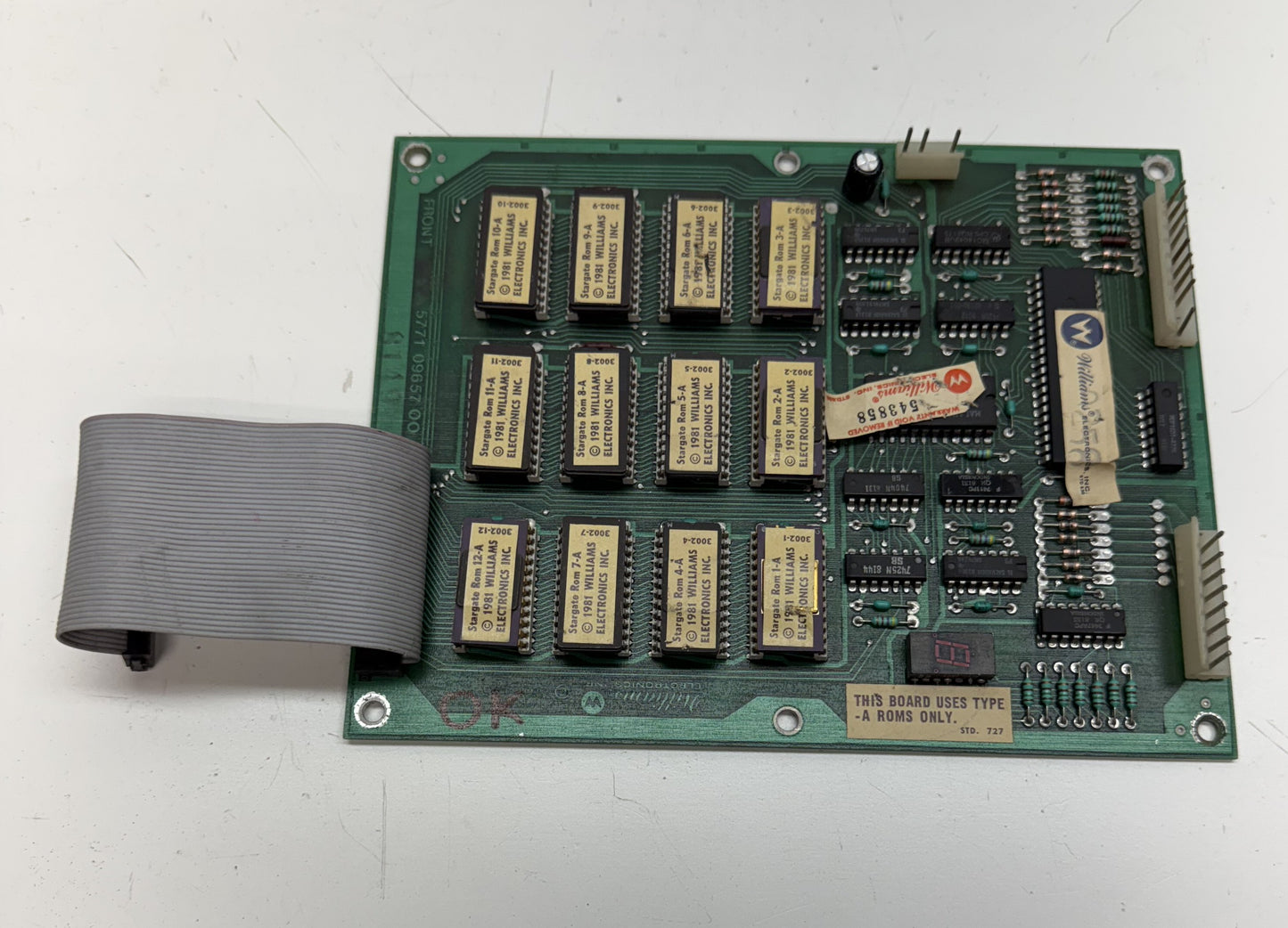 Stargate Rom Circuit Board, Good