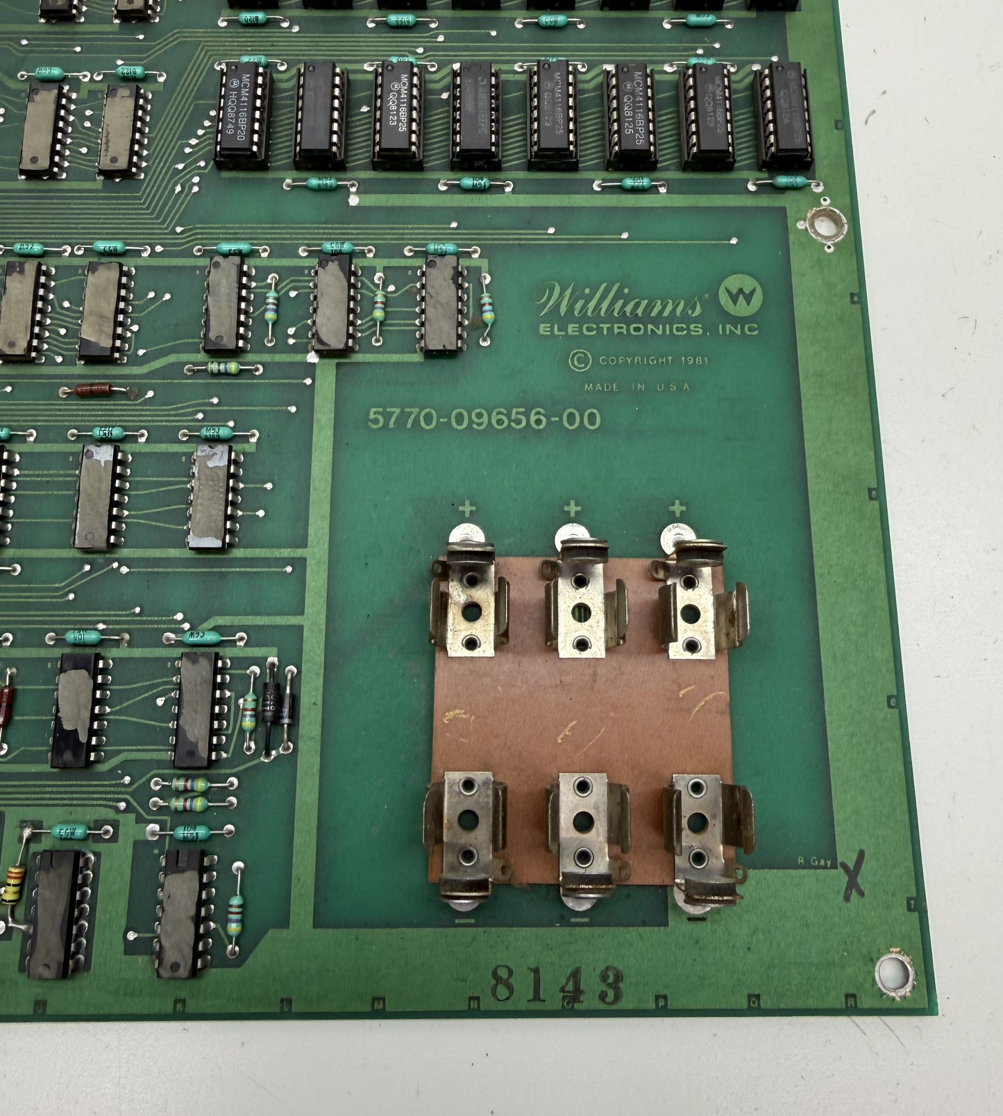 Stargate CPU Board, Works