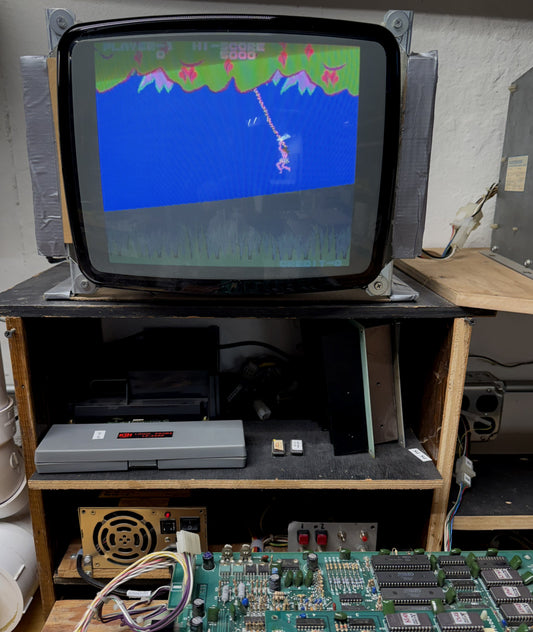 Jungle King Circuit Board, Working