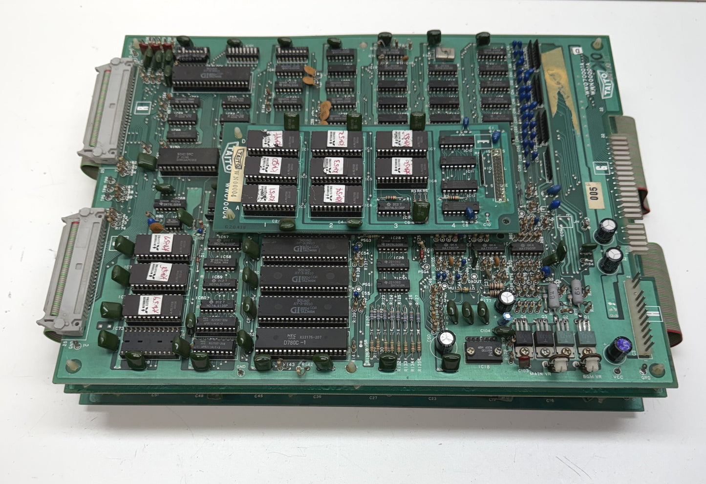 Jungle King Circuit Board, Working