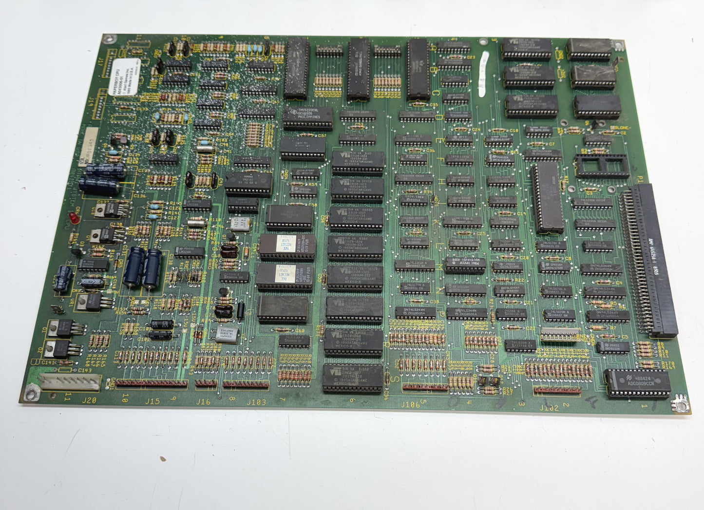 Paperboy CPU & Video Board for Repair, CPU Board Works?