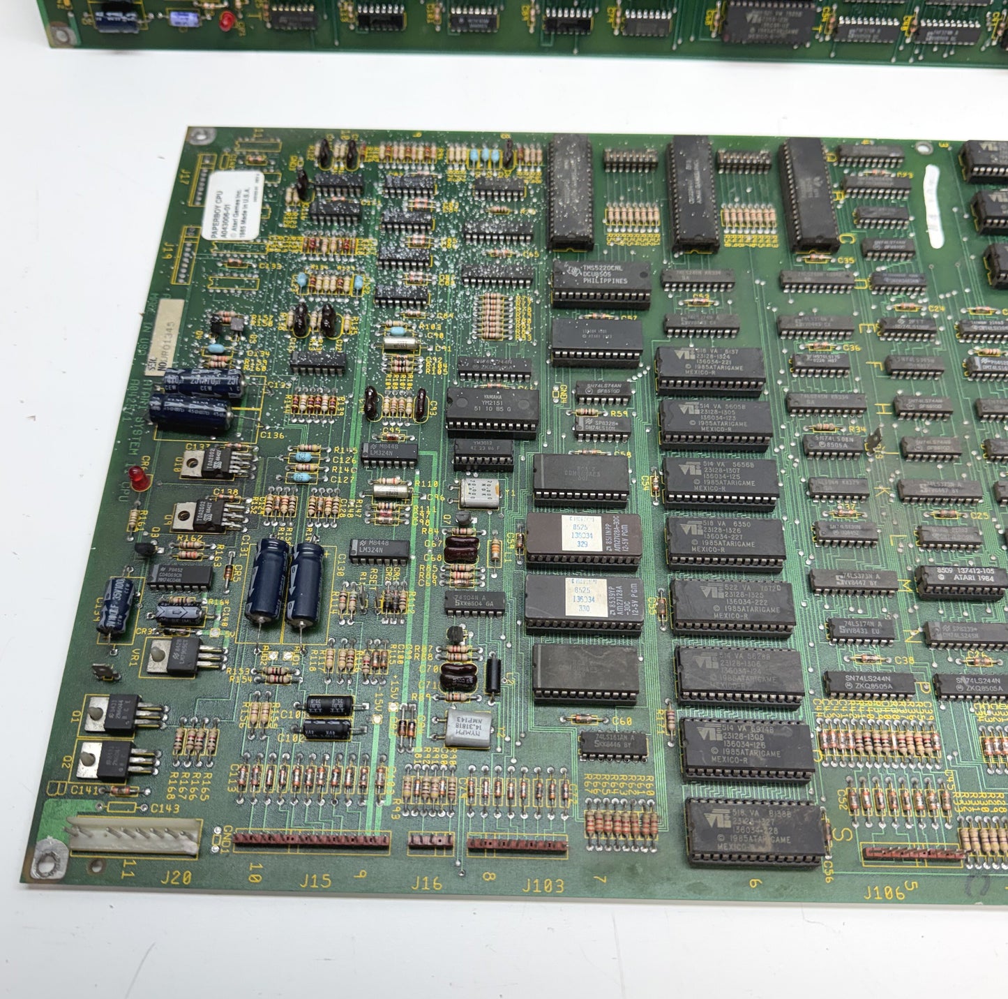 Paperboy CPU & Video Board for Repair, CPU Board Works?