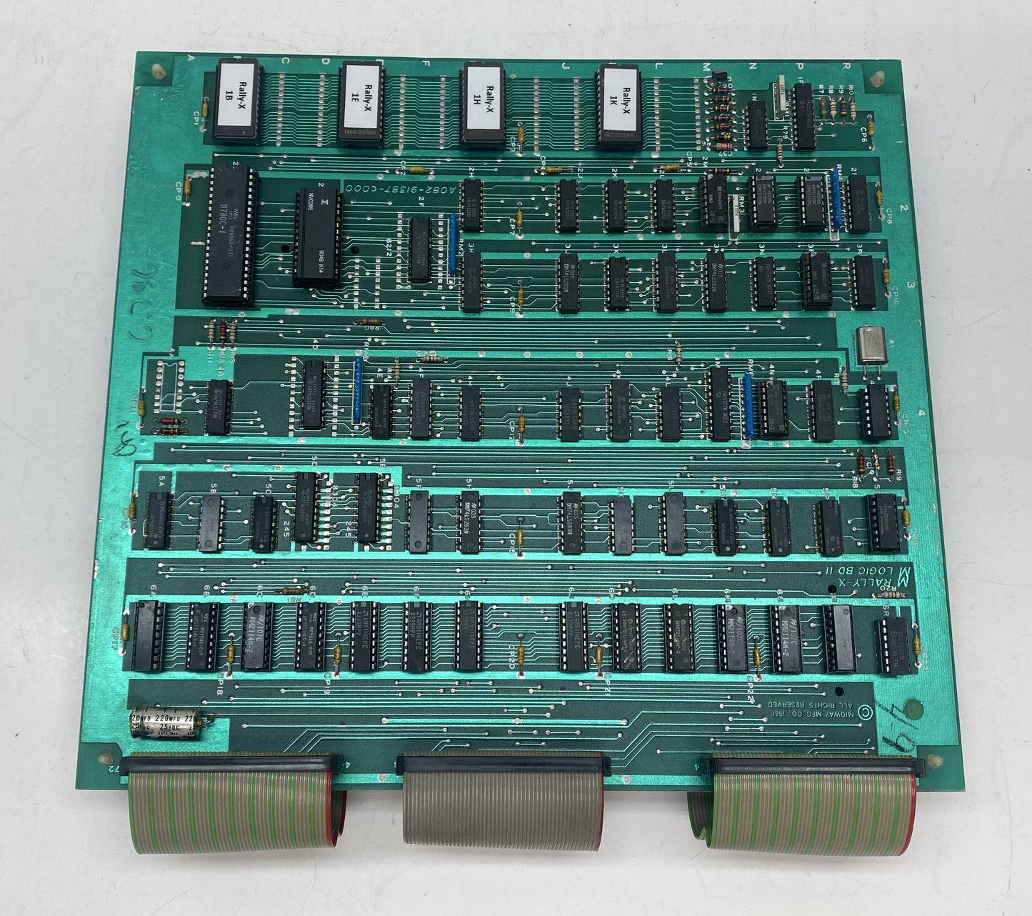 Rally-X Circuit Board