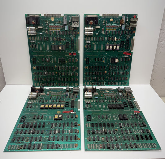 Pac-Man Circuit Board Fixer Upper Lot x 4