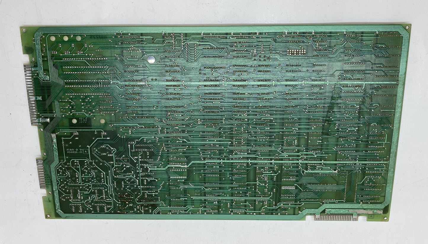 Space Duel Circuit Board, Working