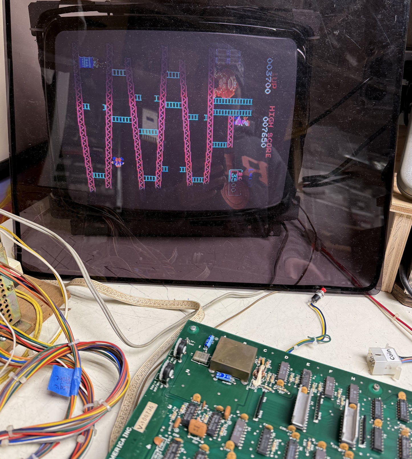 Donkey Kong Circuit Board, Works