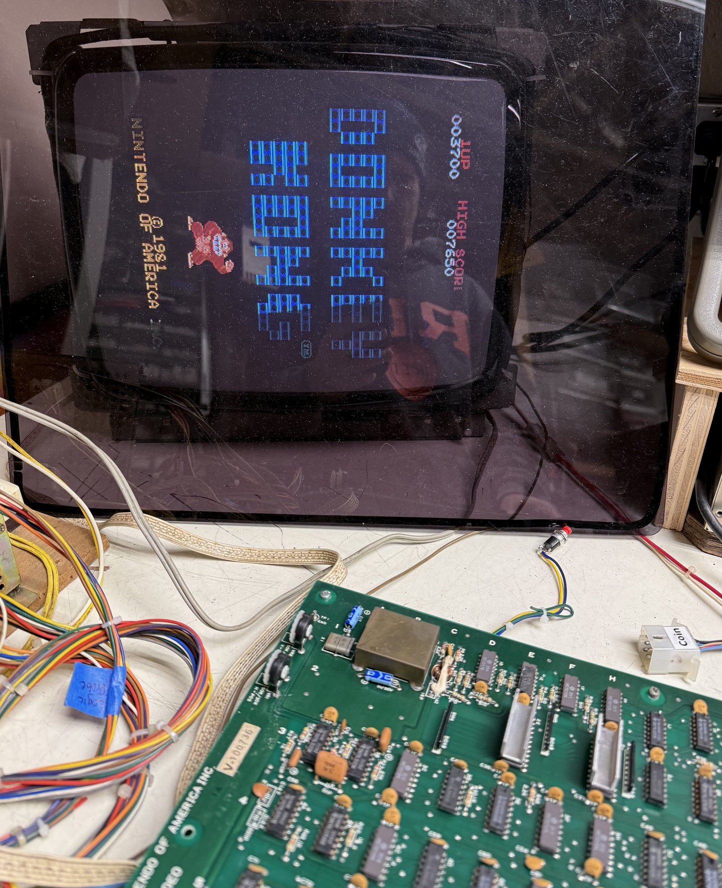 Donkey Kong Circuit Board, Works