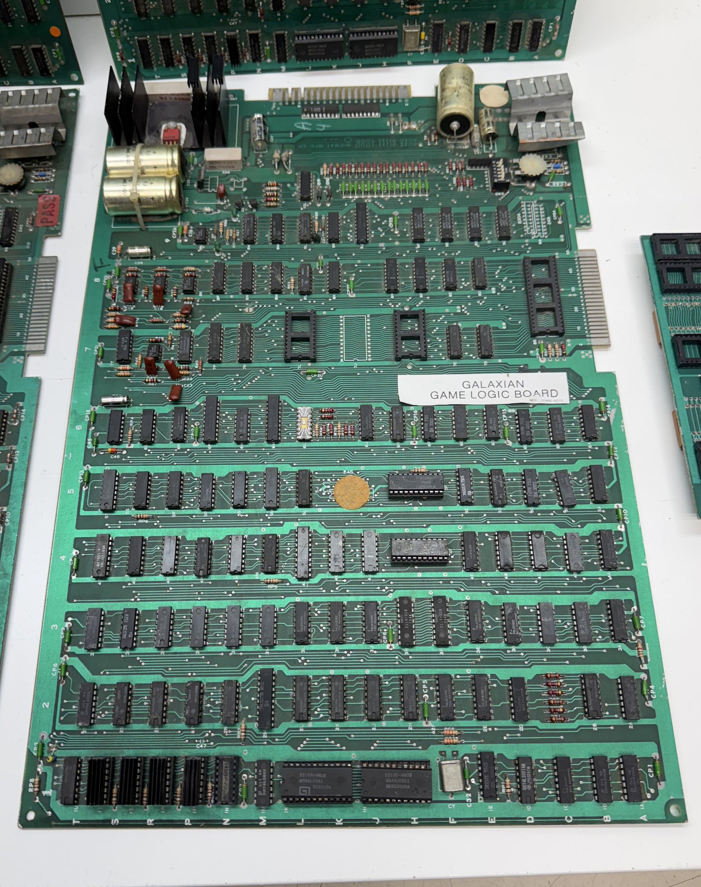Galaxian PCB Fixer Upper Lot x 4