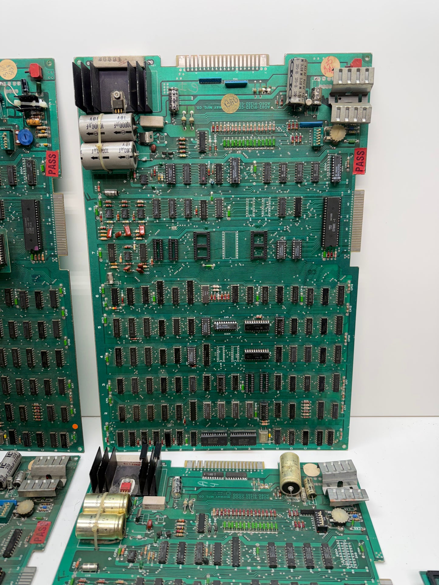 Galaxian PCB Fixer Upper Lot x 4