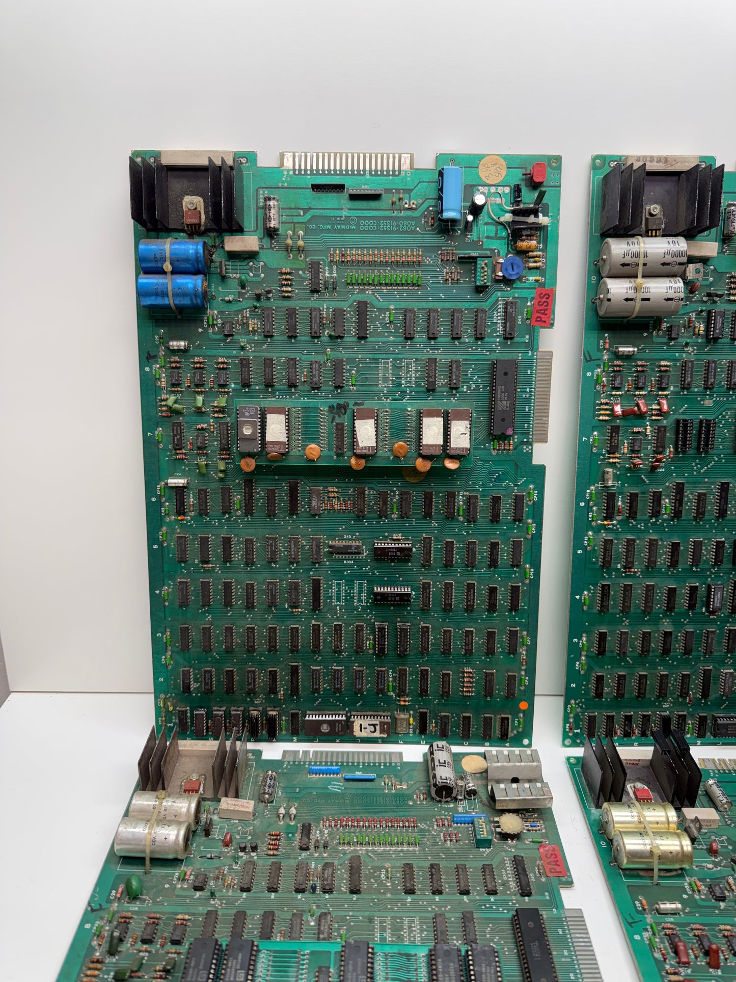 Galaxian PCB Fixer Upper Lot x 4