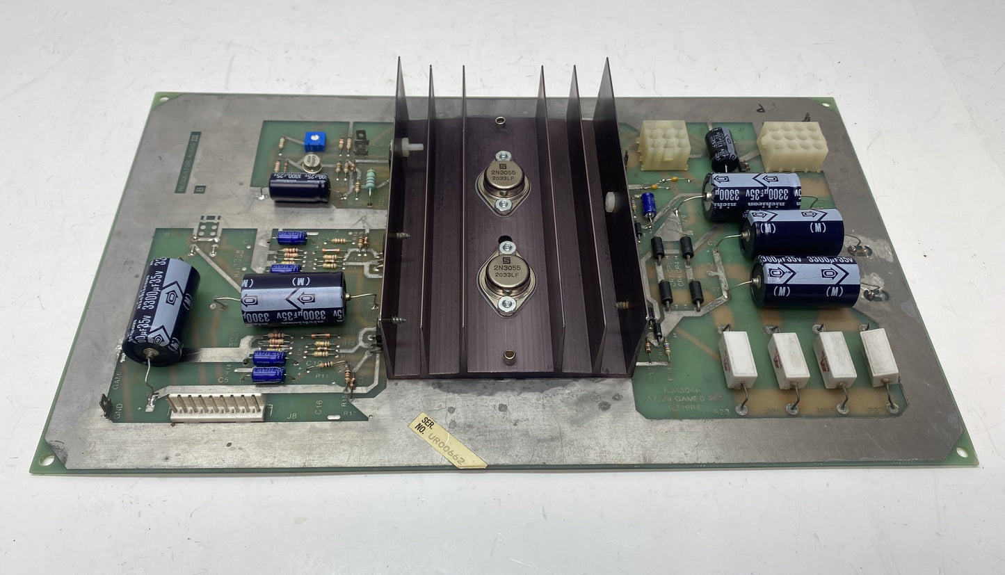 Regulator / Audio III Board, Working