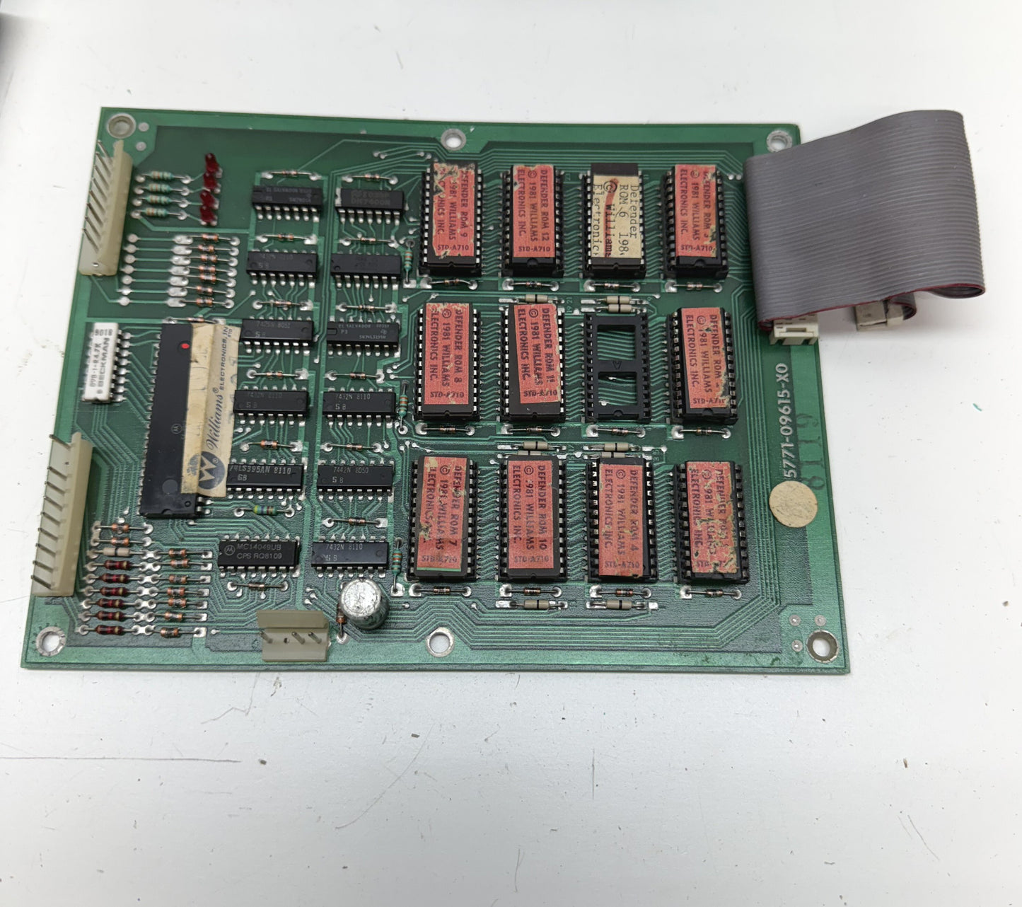Williams Defender / Stargate Rom Board x 5 for Parts/Repair