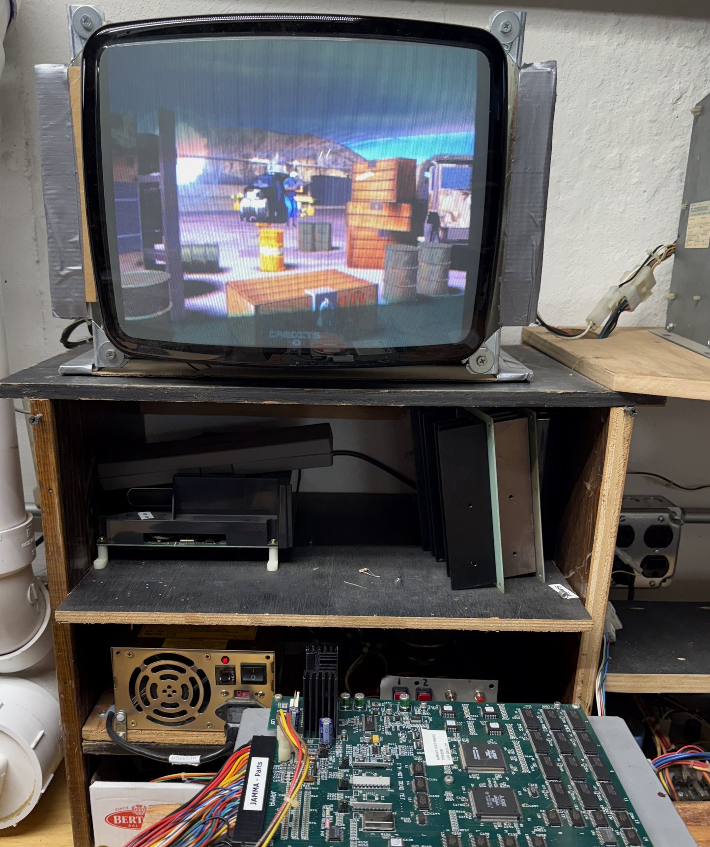 Area 51 Jamma Circuit Board, Working