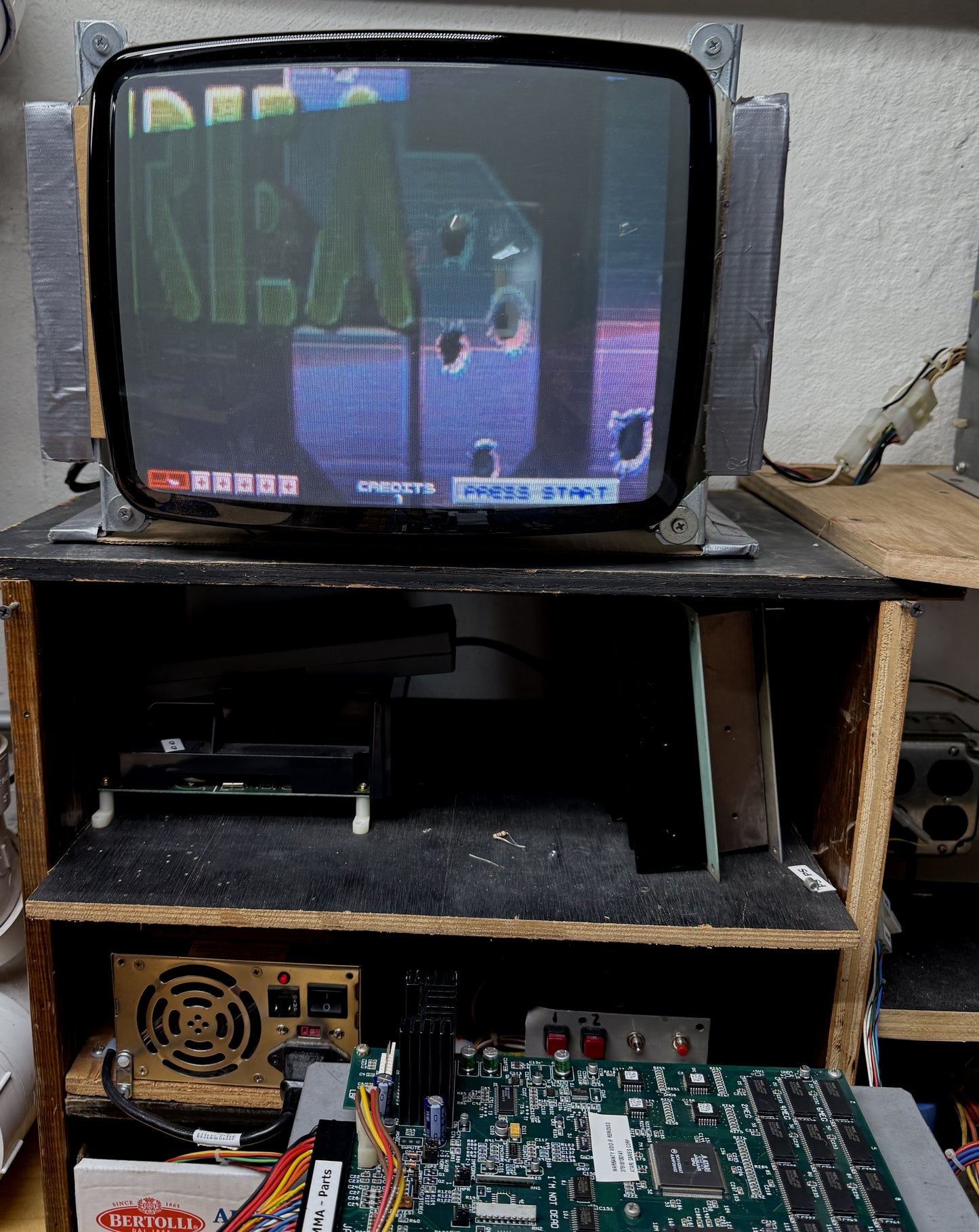 Area 51 Jamma Circuit Board, Working