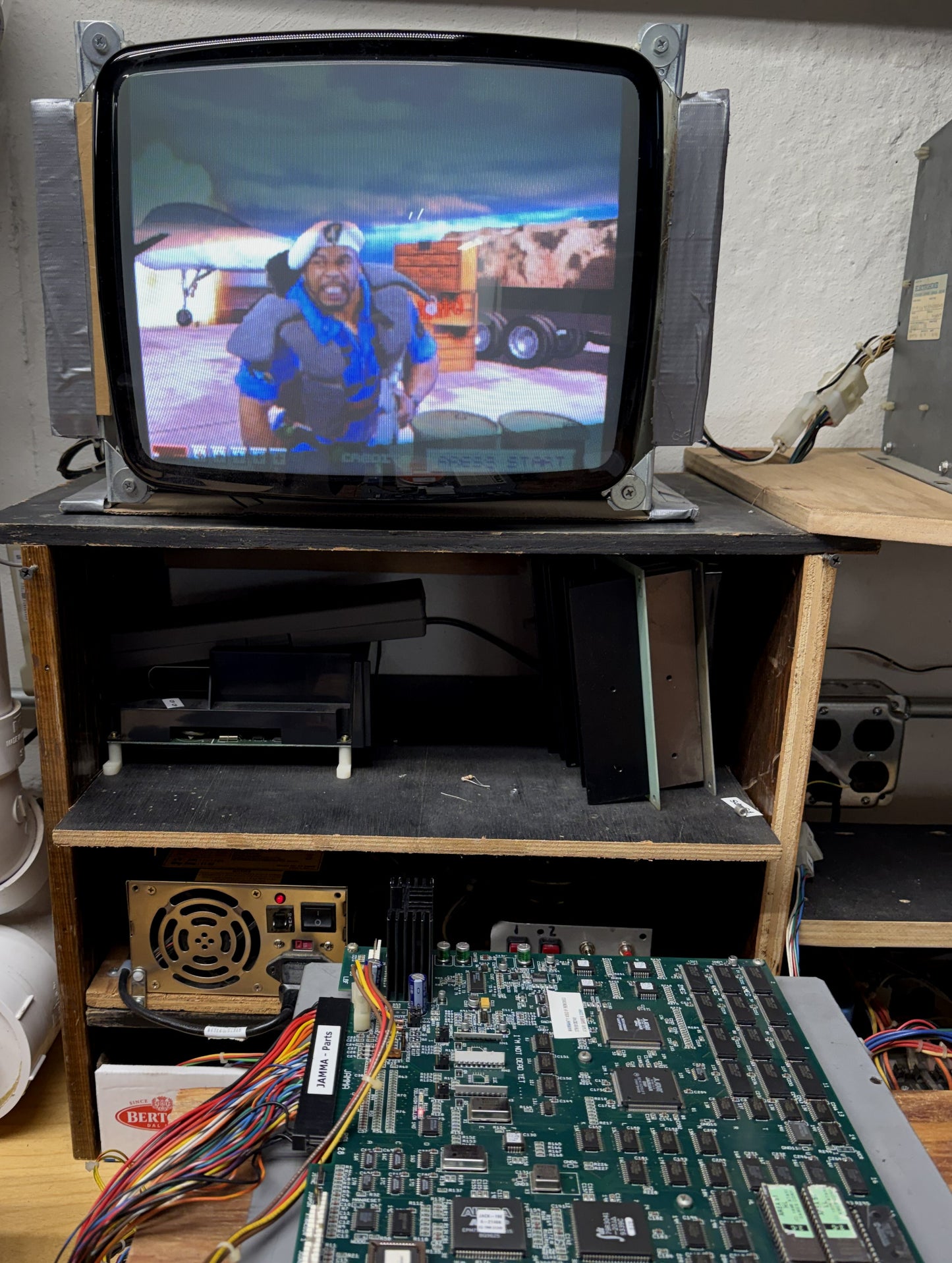 Area 51 Jamma Circuit Board, Working