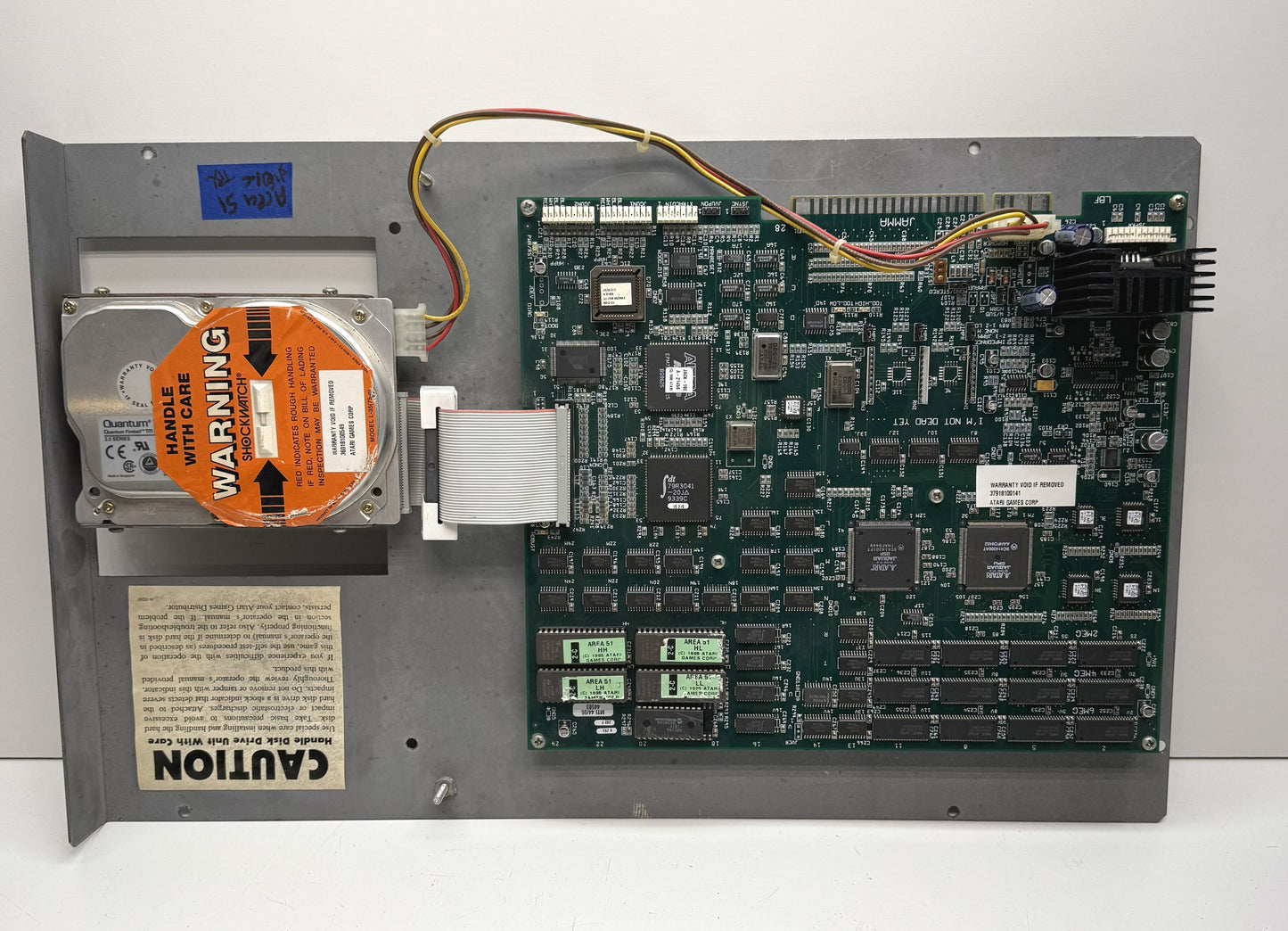 Area 51 Jamma Circuit Board, Working