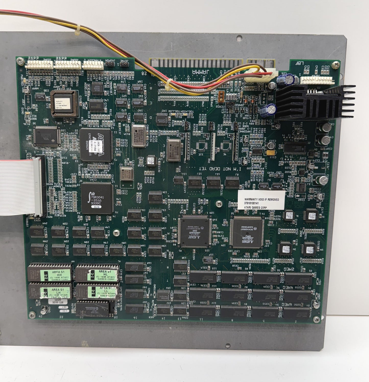 Area 51 Jamma Circuit Board, Working