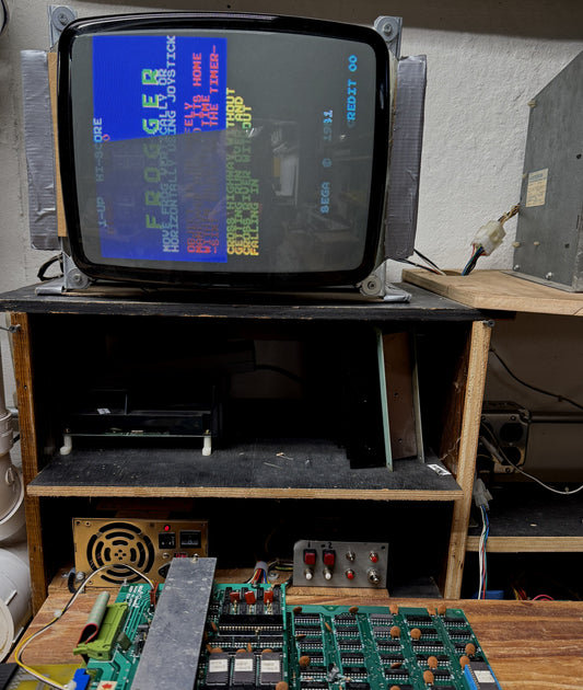 Frogger Circuit Board, Works