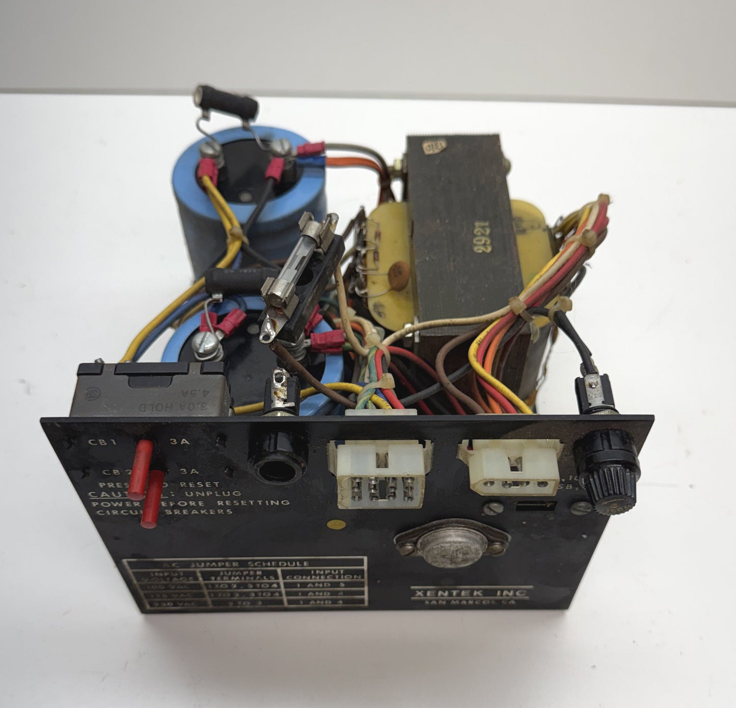 Cinematronics Xentek Power Supply Assembly / Transformer