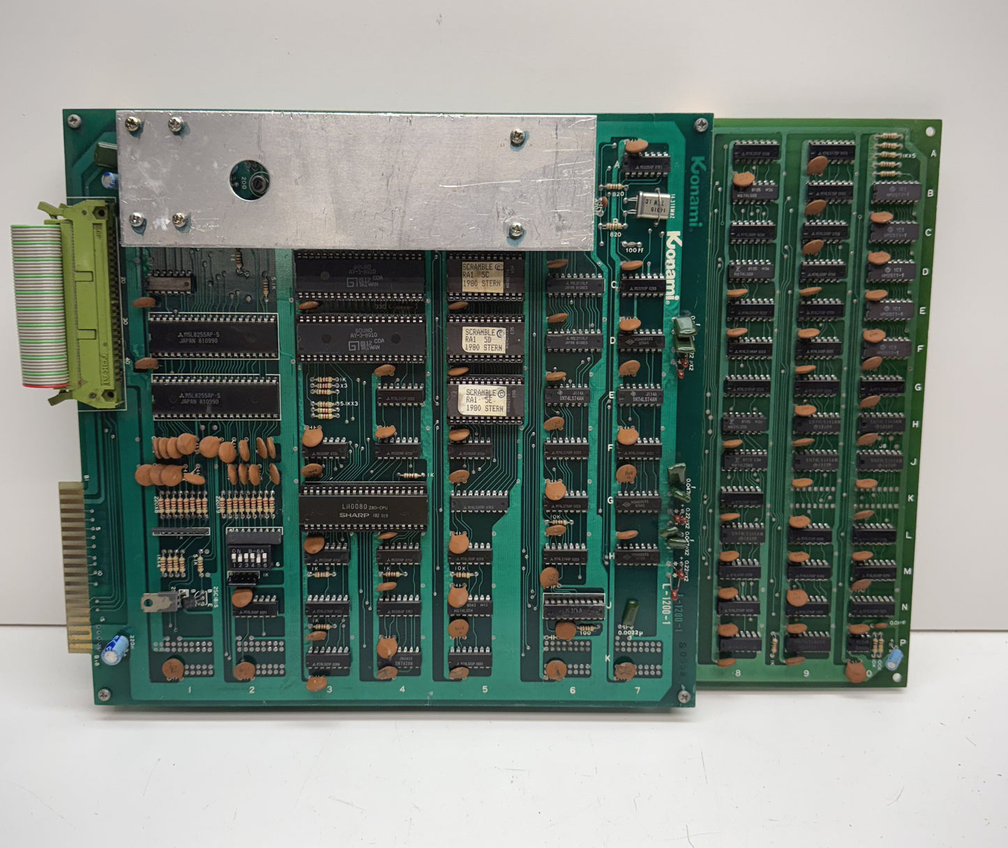 Scramble Arcade Board, Working