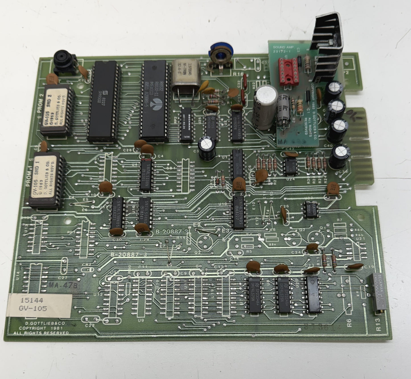 Krull Sound Board, Untested