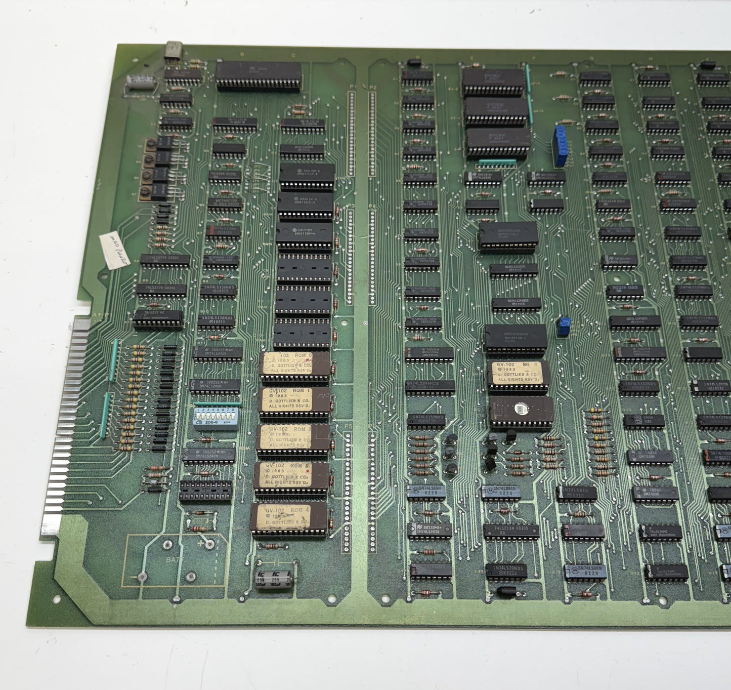 Mad Planets CPU Board, Working