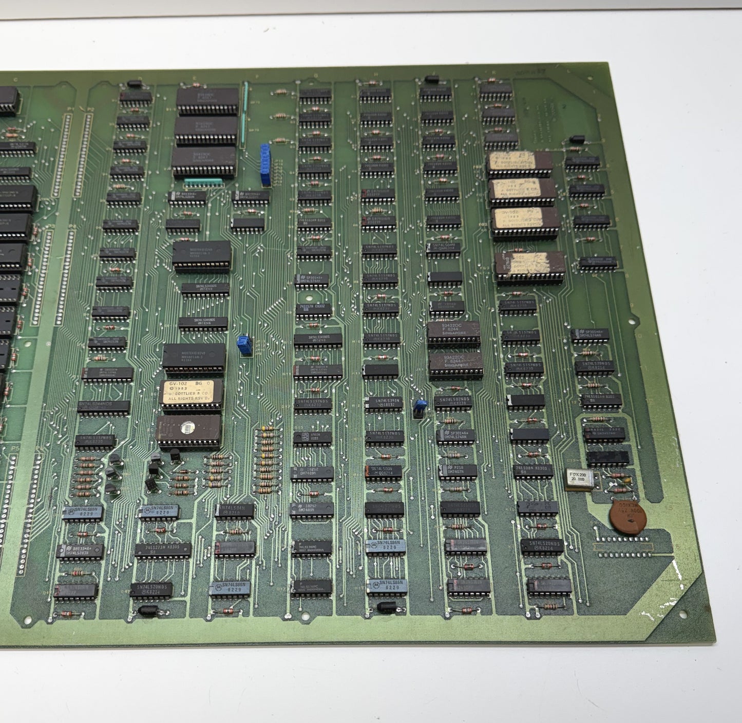 Mad Planets CPU Board, Working