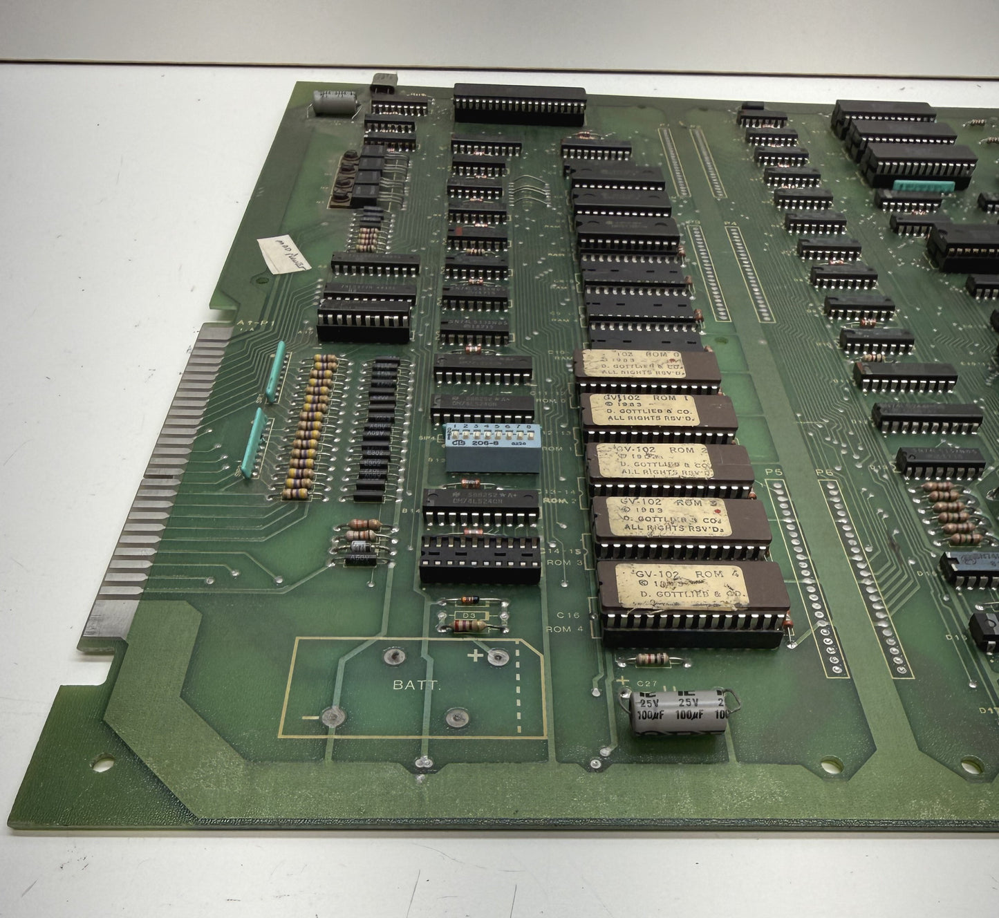 Mad Planets CPU Board, Working