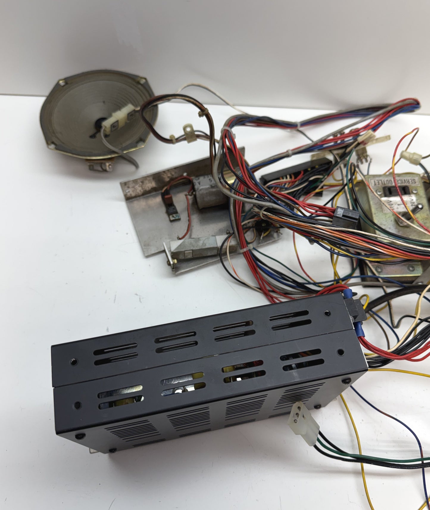 Space Invaders Cocktail Wiring Harness and Transformers (Taito)