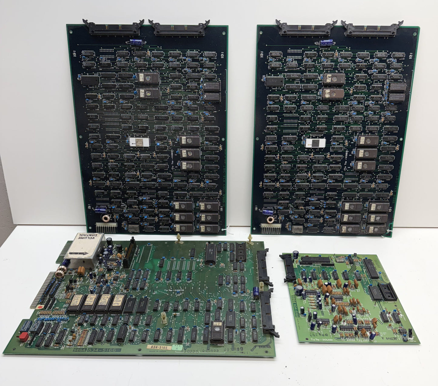 Congo Bongo Circuit Board Lot x 4, Not Working