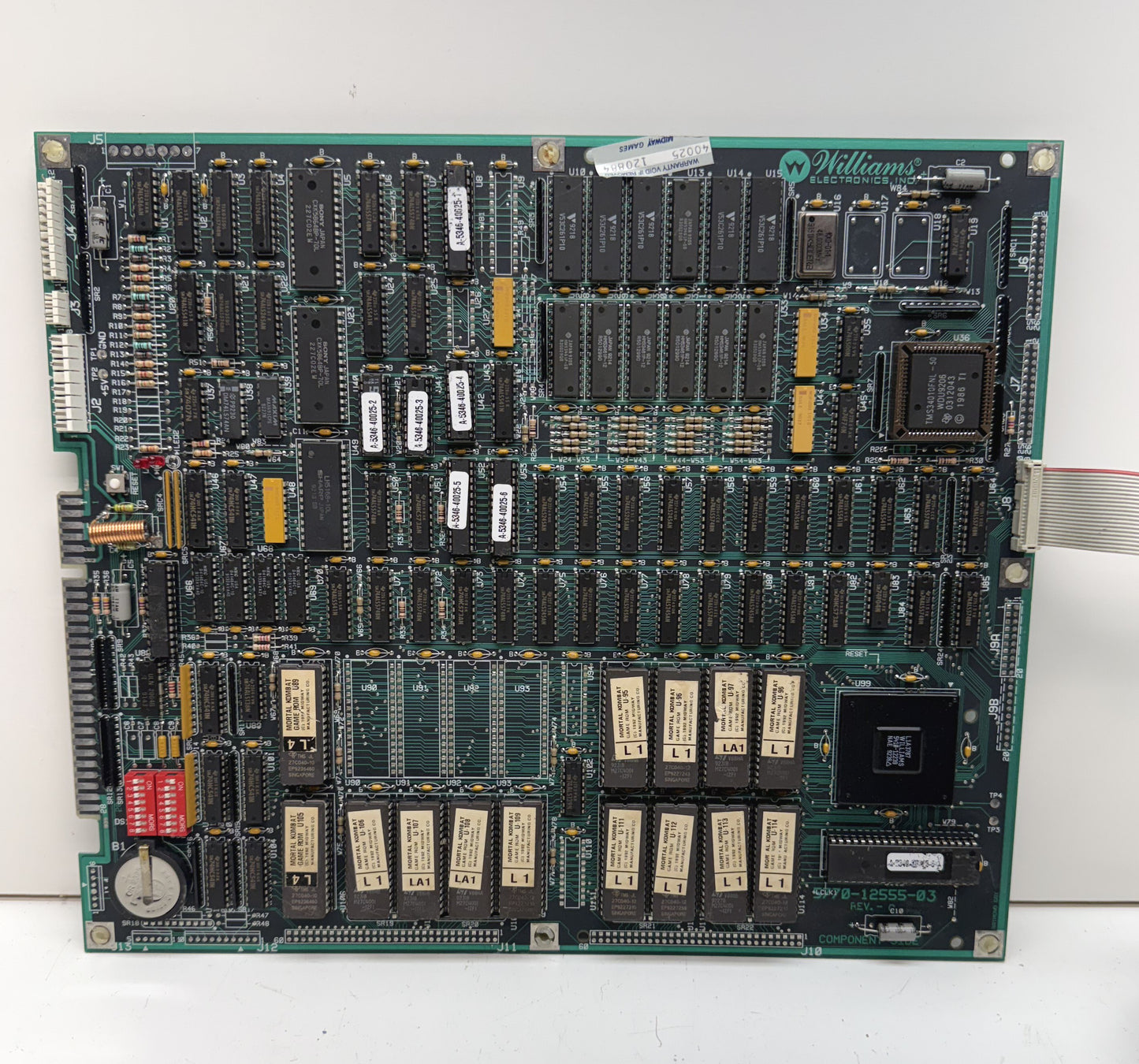 Mortal Kombat Jamma Circuit Board, Works