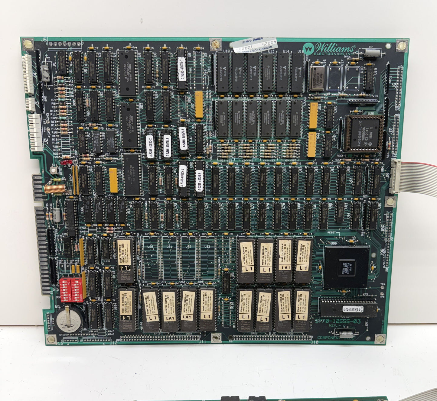 Mortal Kombat Jamma Circuit Board, Works